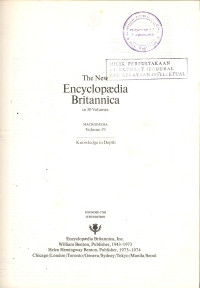 Image of The new encyclopedia britannica : macropedia knowledge in depth vol. 19 utilitarlanism zwingli