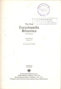 The new encyclopedia britannica : macropedia knowledge in depth vol. 19 utilitarlanism zwingli