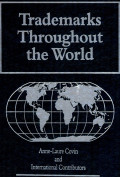 Trademarks throughout the world : countries J-S volume 2